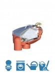Kit filtro autopulente KIT-G-3 - Filtro con Opticlean